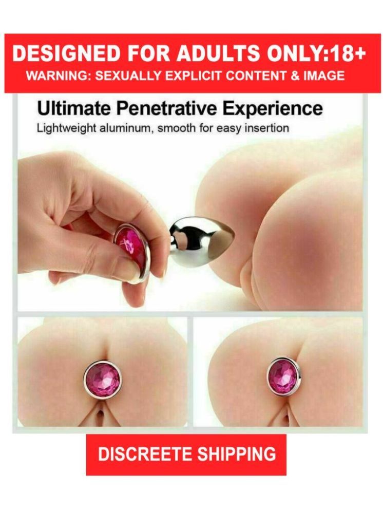     			Stainless Steel Diamond Anal Bu-tt Plug For All Day Use And Kegel Exercise | Anal Toys For Men And Women