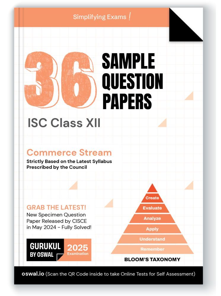     			Gurukul By Oswal 36 Sample Question Papers for ISC Commerce Stream Class 12 Exam 2025 : Solved New Specimen Questions (English I & II, Maths, Economic