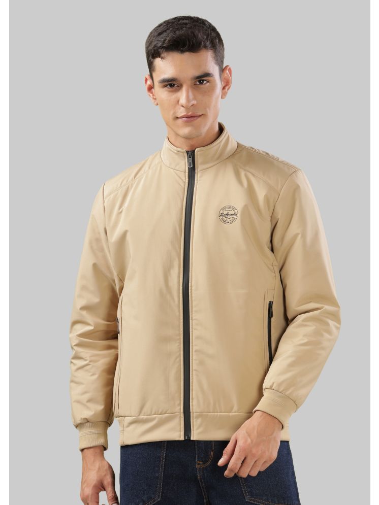     			Dollar Synthetic Men's Quilted & Bomber Jacket - Beige ( Pack of 1 )