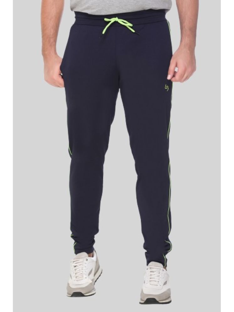     			LEEBONEE Navy Blue Polyester Men's Trackpants ( Pack of 1 )