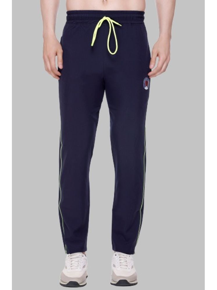     			LEEBONEE Navy Polyester Men's Trackpants ( Pack of 1 )