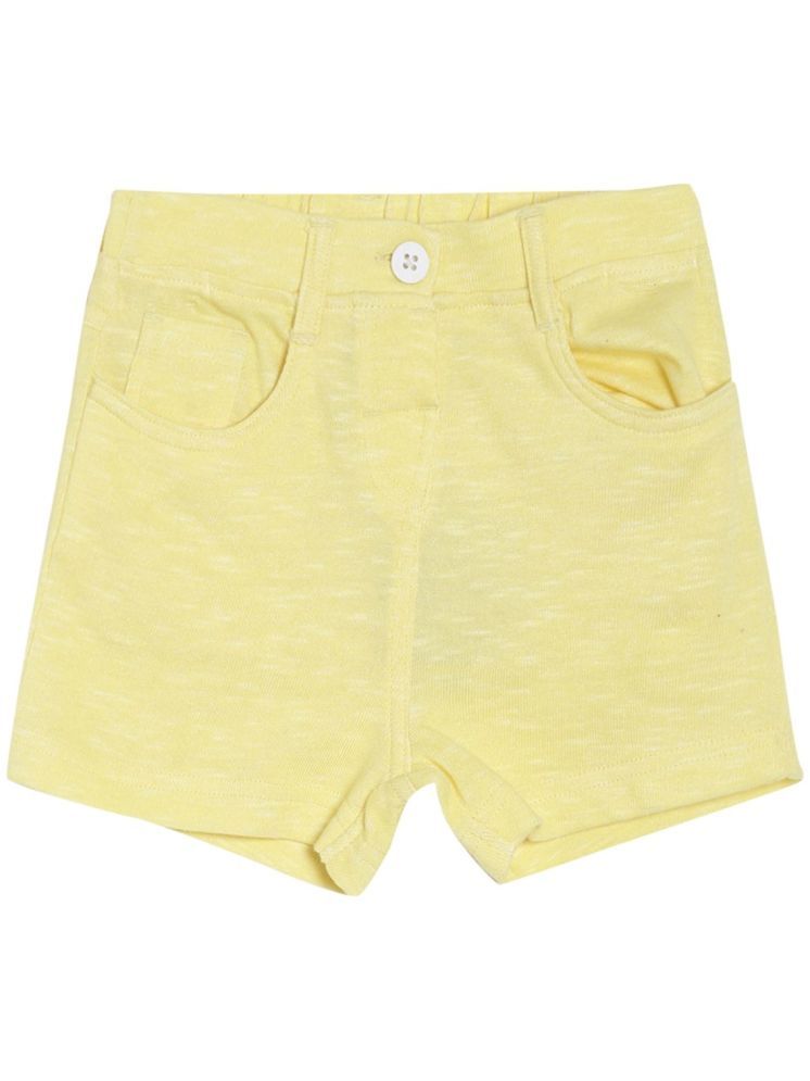     			Miniklub Baby Girls Pack Of 1 Shorts (Yellow)