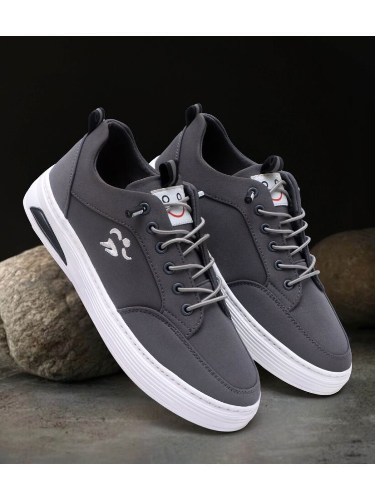     			NAAL Naal Grey Men's Lifestyle Shoes