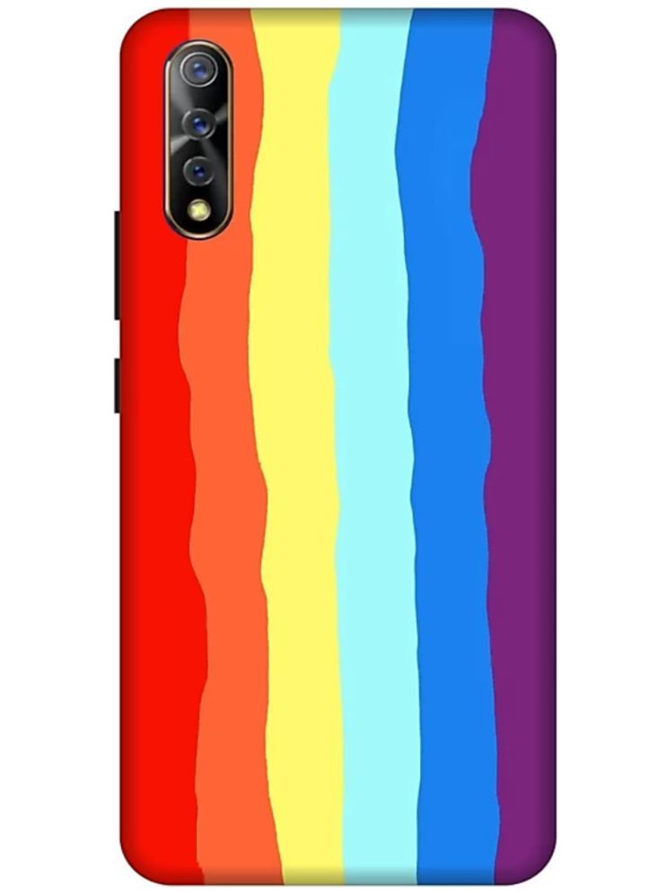     			T4U THINGS4U Multicolor Printed Back Cover Polycarbonate Compatible For Vivo Z1x ( Pack of 1 )