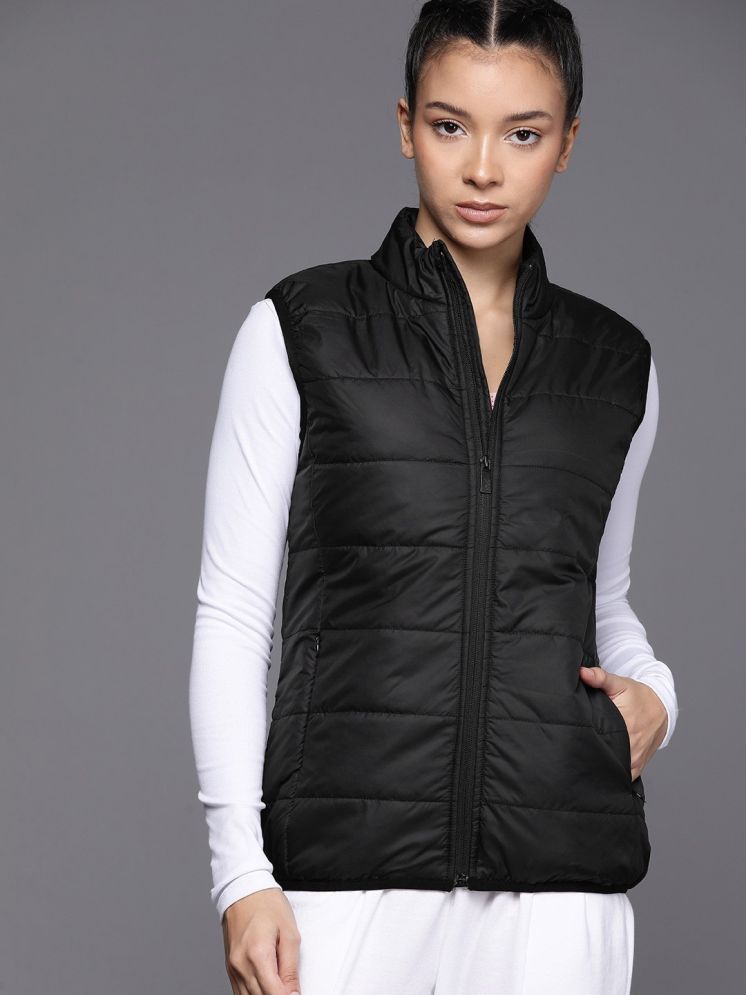     			curvy comfort - Polyester Black Puffer