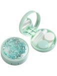 Vivid Green Hard Case Contact Lenses