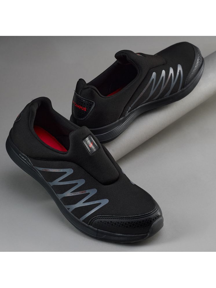     			Campus THUNDER PRO Black Men's Sports Running Shoes