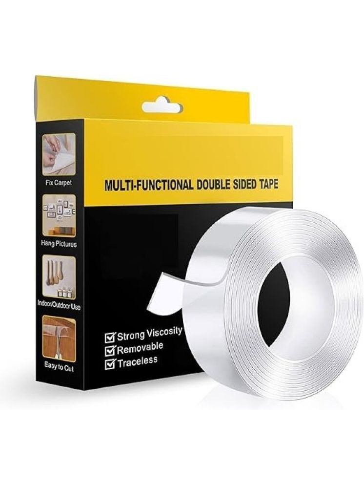     			Freedy White Double Sided 2 Nano Tape ( Pack of 1 )