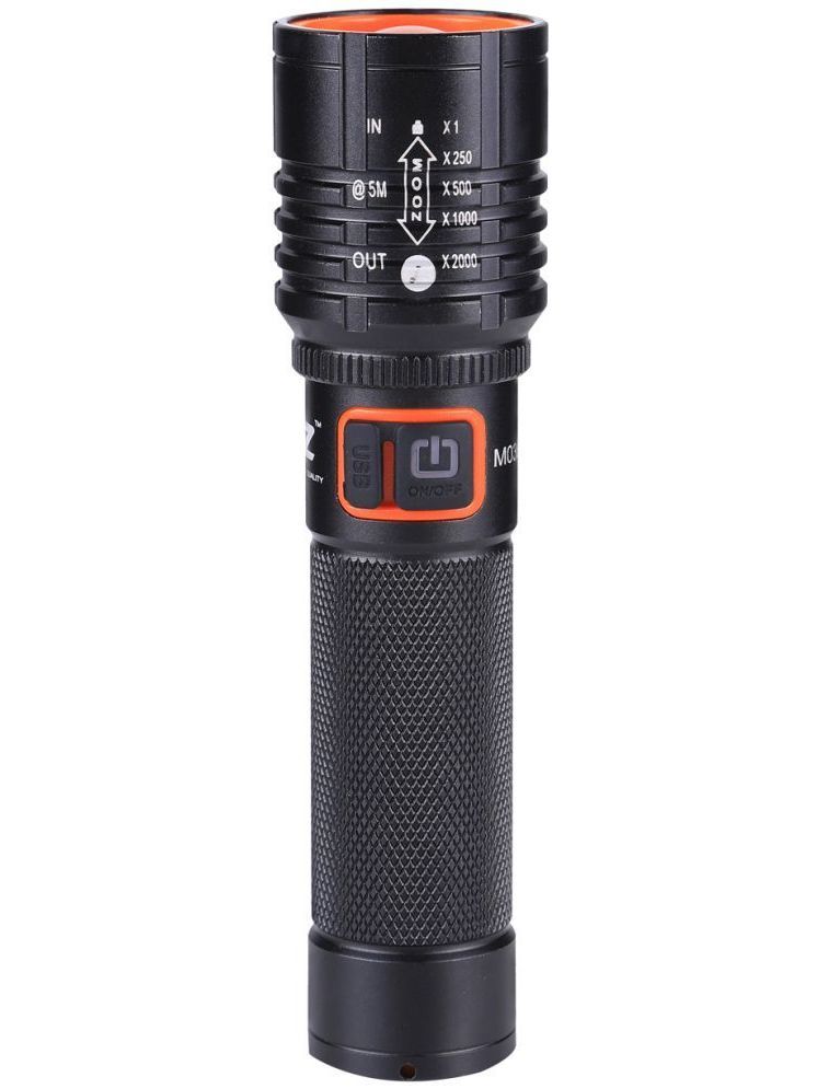     			Kadio - 3W Rechargeable Flashlight Torch ( Pack of 1 )