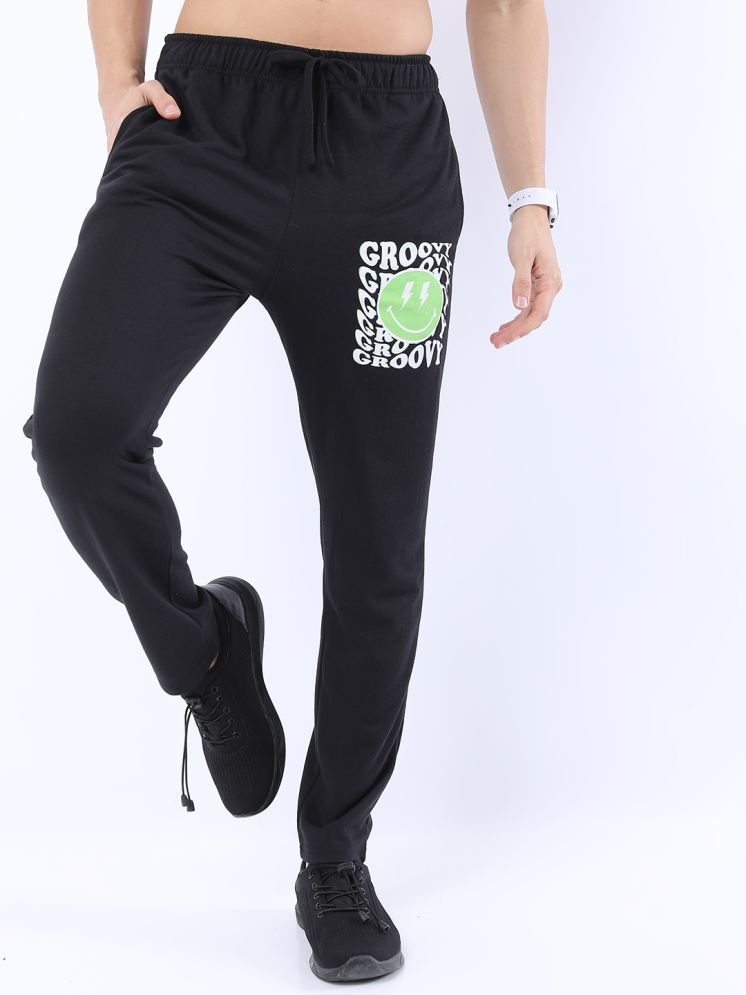     			Ketch Black Polyester Men's Trackpants ( Pack of 1 )