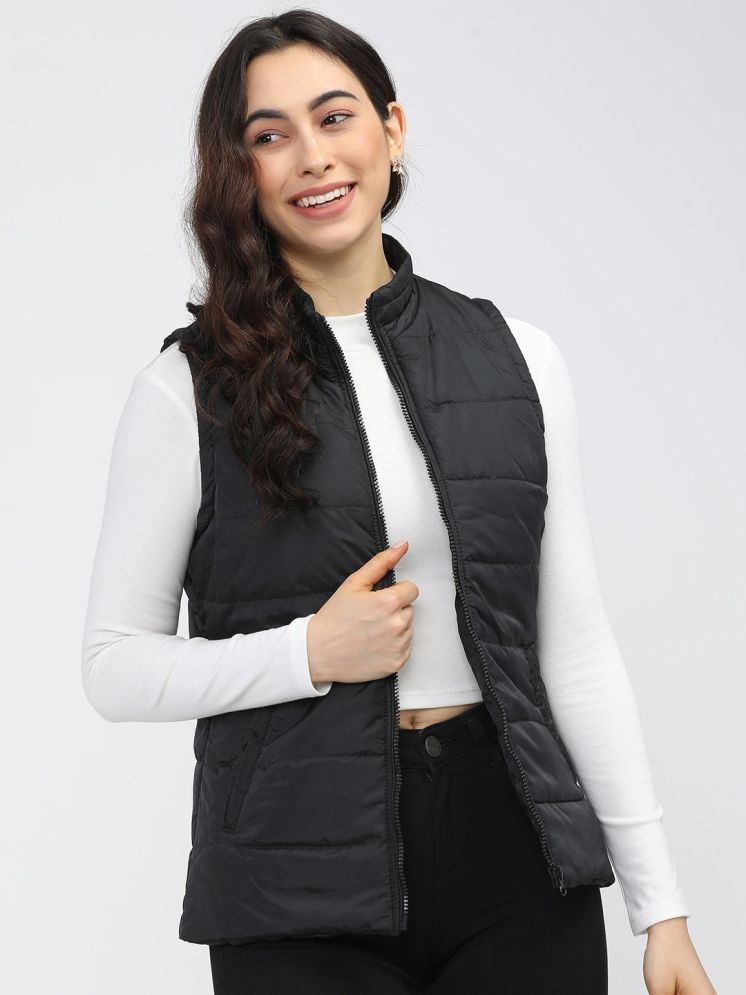     			curvy comfort - Polyester Black Puffer