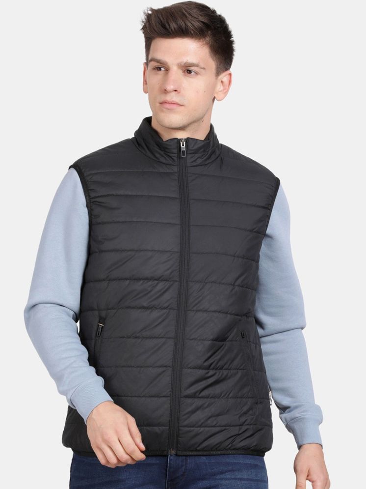     			curvy comfort Polyester Men's Puffer Jacket - Black ( Pack of 1 )