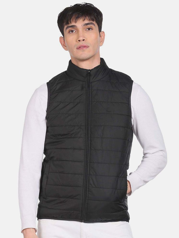     			curvy comfort Polyester Men's Puffer Jacket - Black ( Pack of 1 )