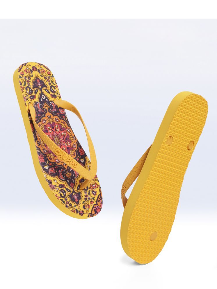     			CHUPPS Yellow Women's Daily Slipper