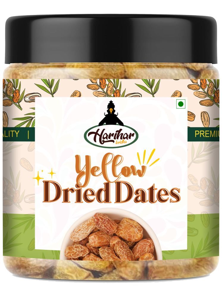     			HARIHAR KRIDHA Dates (Khajoor) Premium Yellow Dry Dates | Kharak | 500 Gram