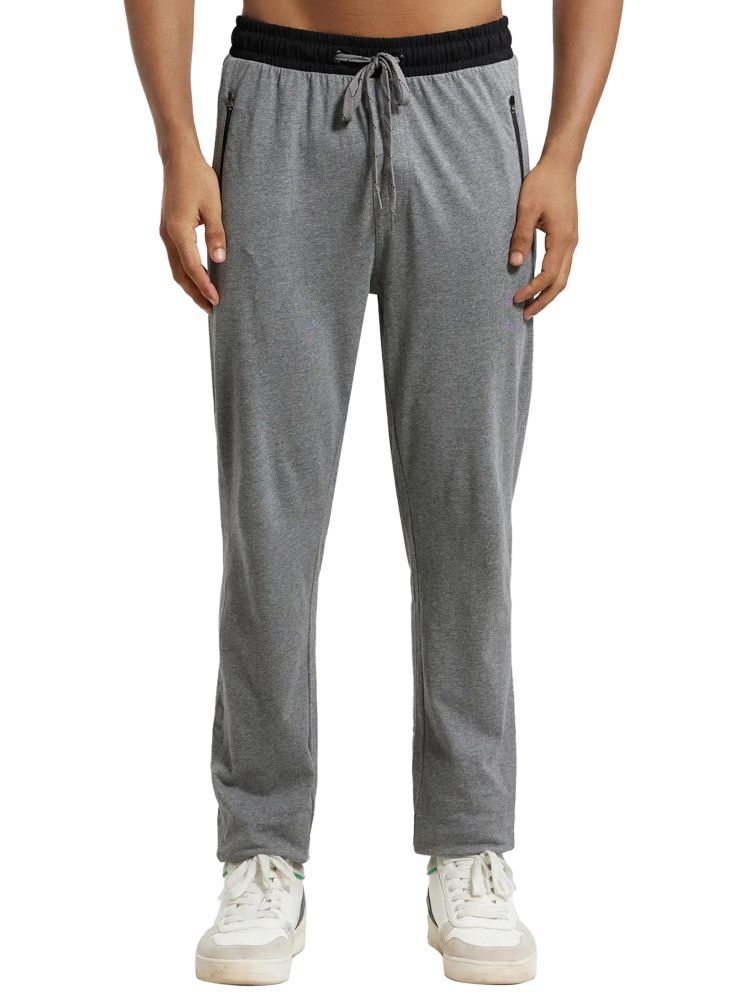     			Jockey Grey Melange Cotton Men's Trackpants ( Pack of 1 )