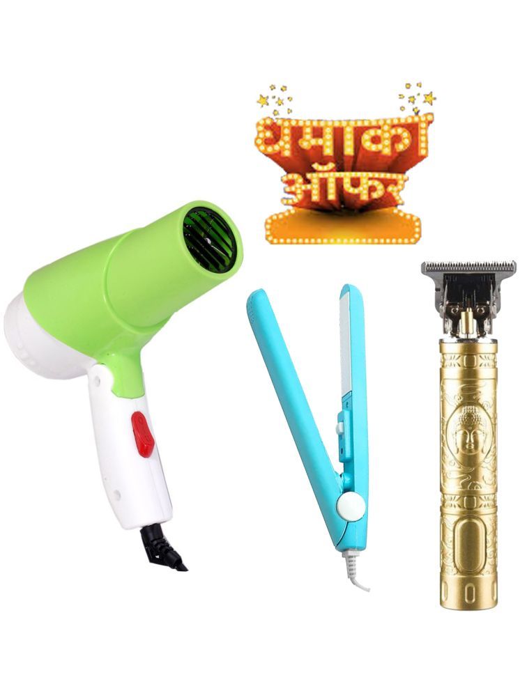     			3 in 1 Combo Pack of Hair Dryer, Hair Straightener & Trimmer