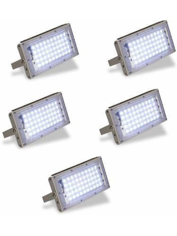     			SPARKWORLD Cool Day Light 50 Watts Flood Light ( Pack of 5 )