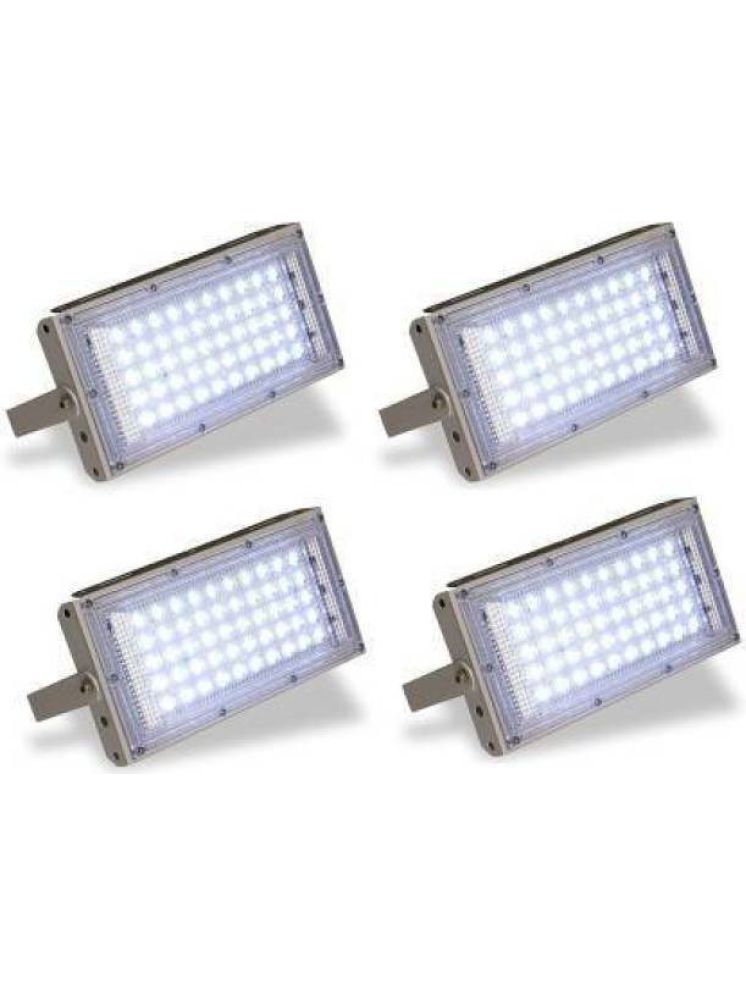     			SPARKWORLD Cool Day Light 50 Watts Flood Light ( Pack of 4 )