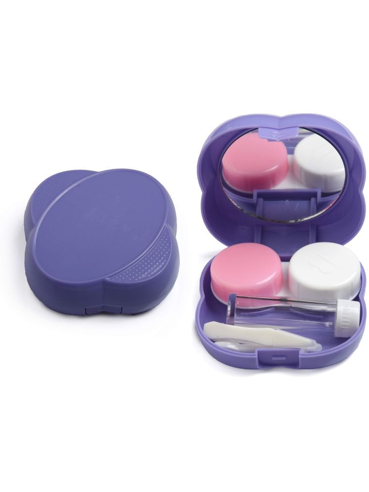     			Vivid Purple Hard Case Contact Lenses