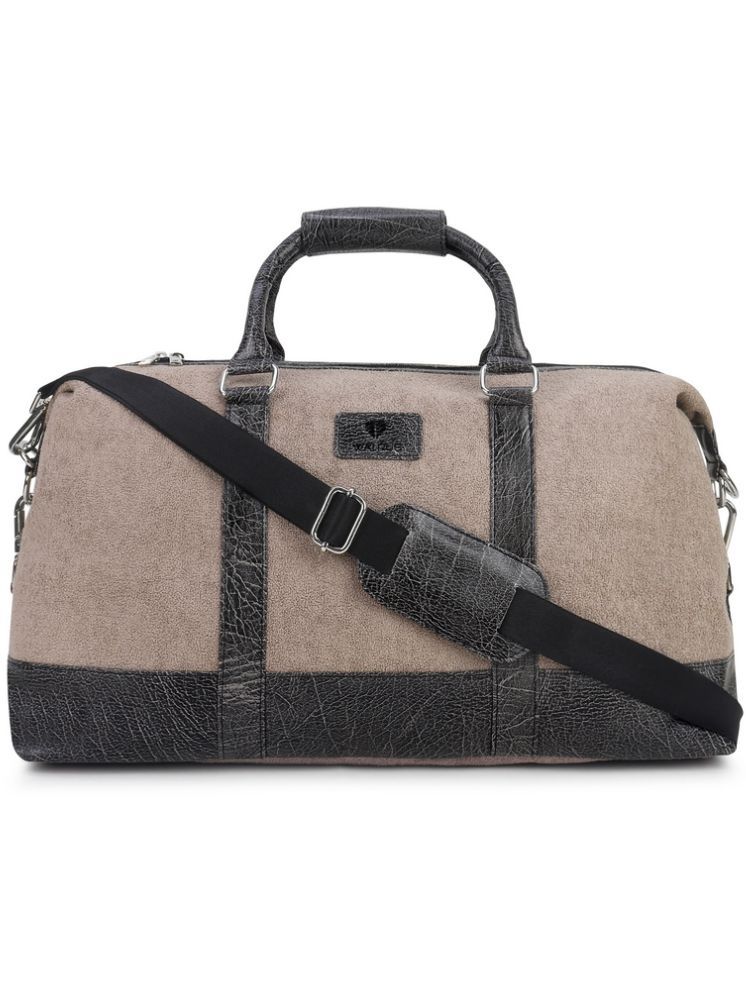     			Walrus 22 Ltrs Grey Fabric Duffle Bag