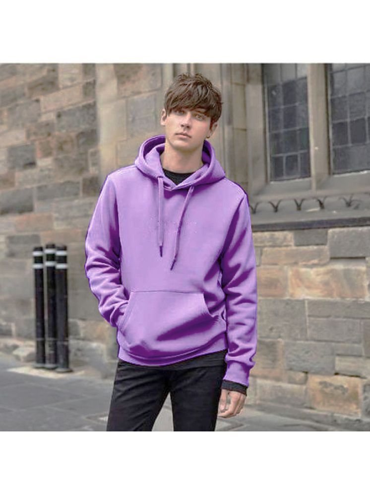     			nikline Woollen Hooded Men's Sweatshirt - Purple ( Pack of 1 )