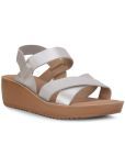 Bata Silver Women's Sandal Heels