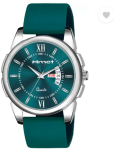 HMCT Sea Green PU Analog Men's Watch