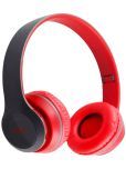 Retailstore Long backup Over-the-ear Bluetooth Headset with Upto 5h Talktime Deep Bass - Red