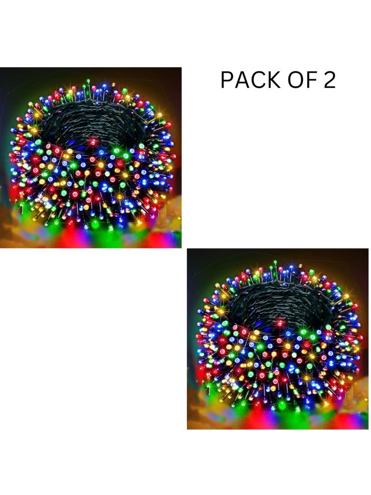     			Kadio Multicolor 15M String Light ( Pack of 2 )