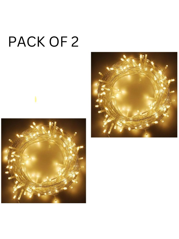     			Kadio Yellow 12M String Light ( Pack of 2 )