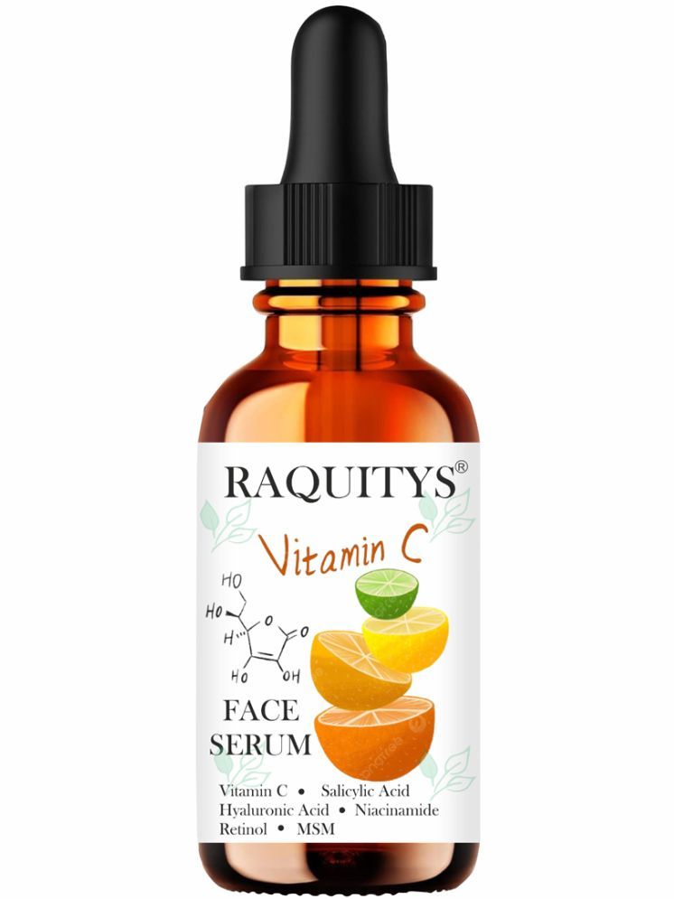     			RAQUITYS Face Serum Vitamin C Moisturizing For All Skin Type ( Pack of 1 )