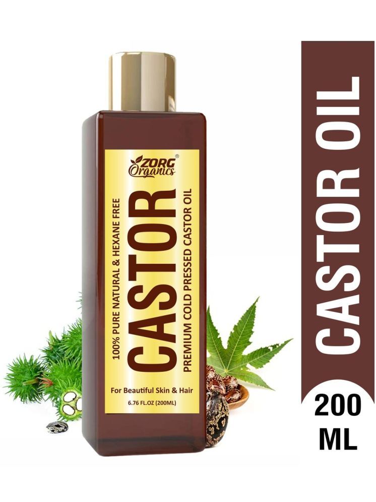     			Zorg Organics Hair Growth Castor Oil 200 ml ( Pack of 1 )