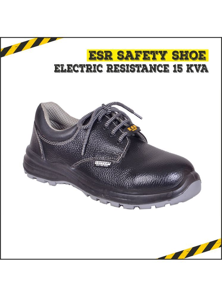     			Coffer Safety Derby Black Safety Shoes