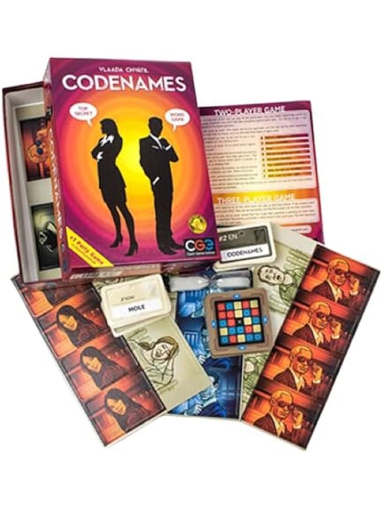     			FEDIFU  Codenames Board Game Indoor Card Game Based On Deduction and Secret Agents (2-8 Players)