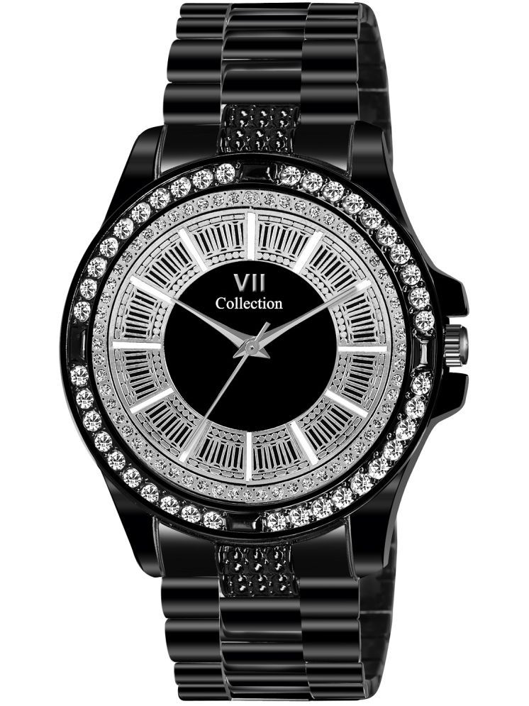     			Hala Black Stainless Steel Analog Men's Watch