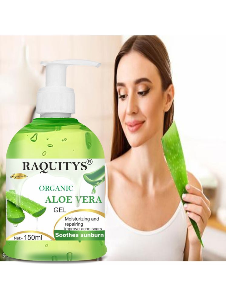     			RAQUITYS Moisturizer All Skin Type Aloe Vera ( 150 ml )