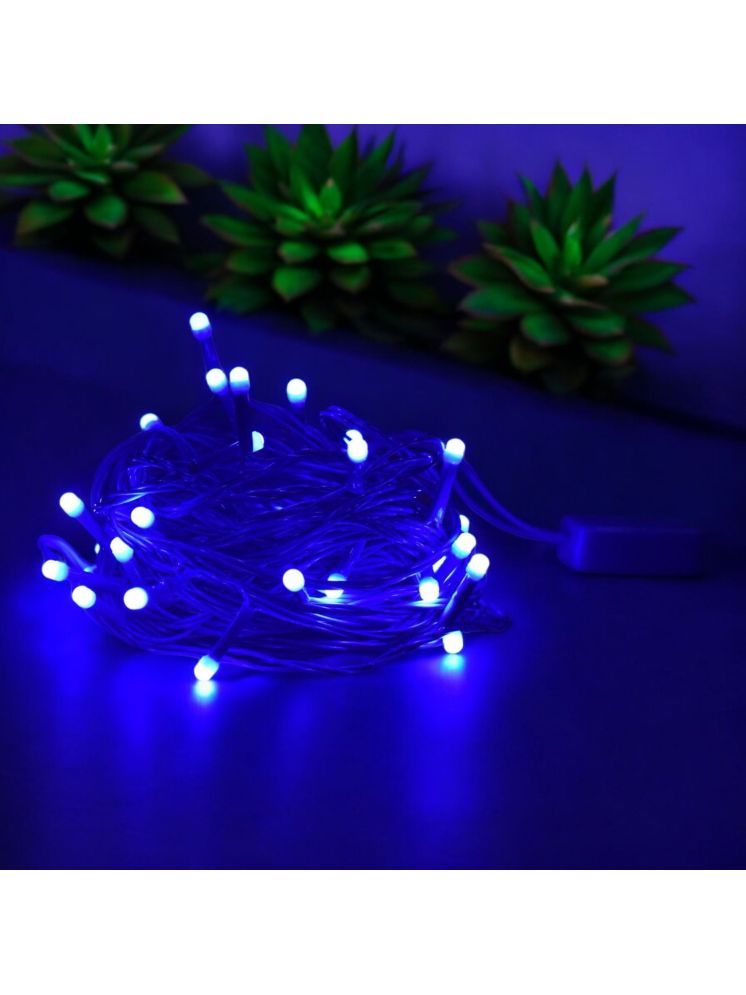     			REIRSON Blue 10Mtr String Light ( Pack of 1 )