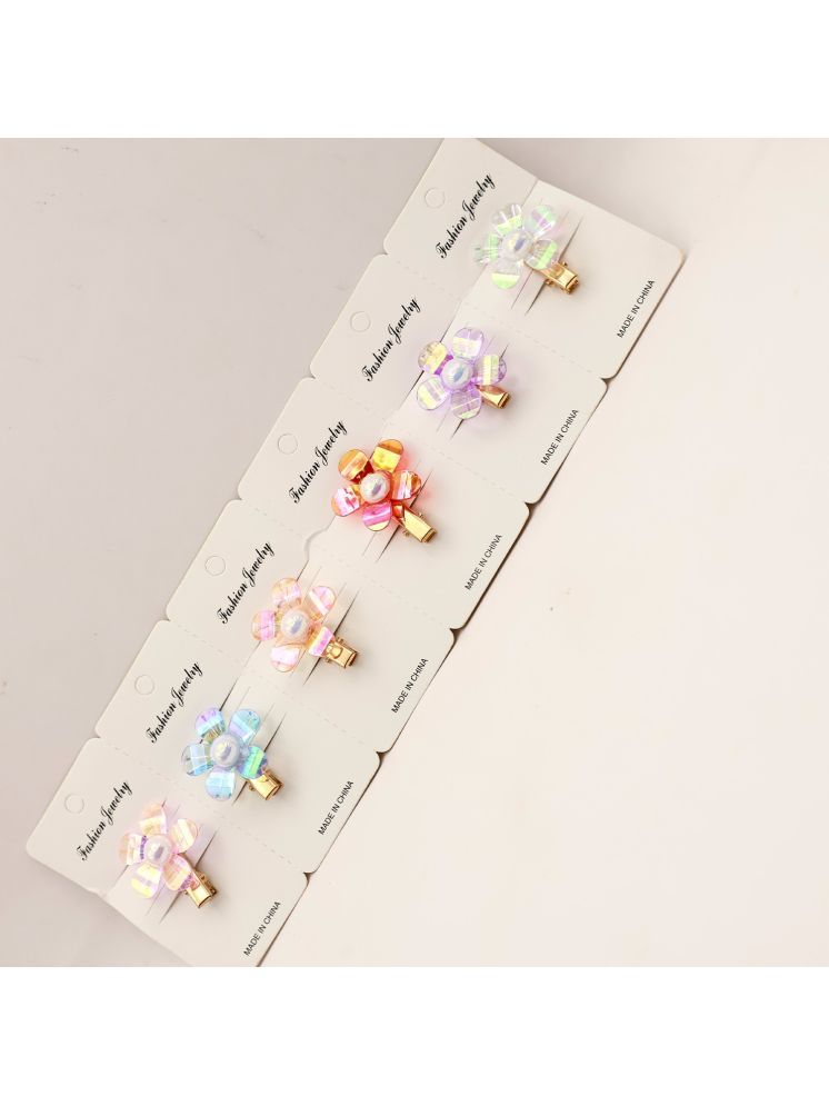     			Unicorn Multi Girls Hair Clip ( Pack of 1 )