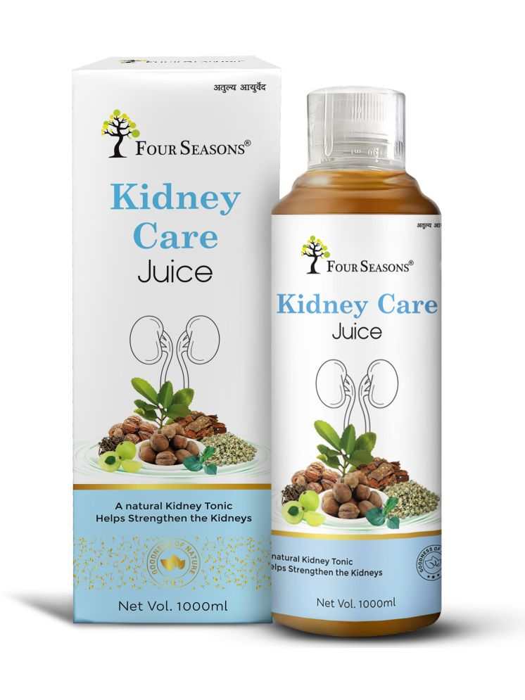     			Four Seasons Kidney Care Juice 1000ml | For Healthy Kidneys - Detox | Enriched with 21 Herbs Amla, Harad, Bhumi Alma, Jeera, Hing, Pudina | No Chemical & Added Sugar