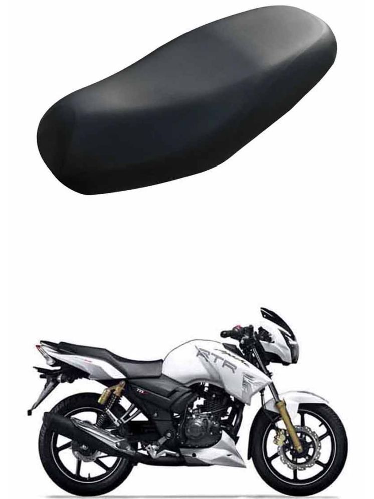     			RONISH Bike/Scooty Seat Cover Black For TVS Apache RTR 180