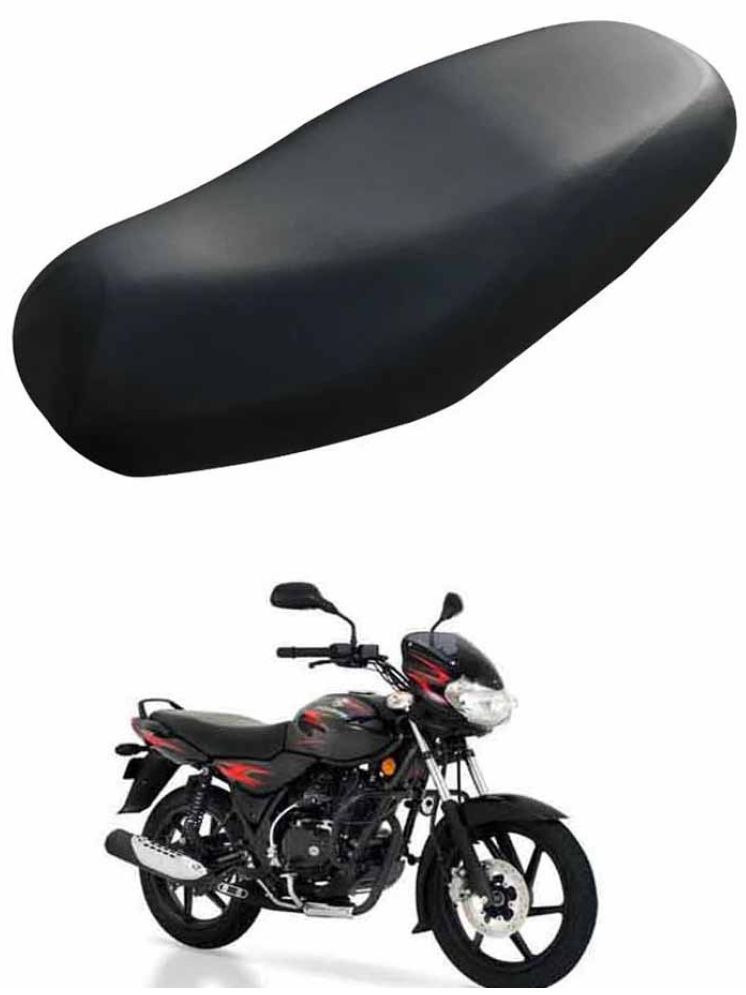     			RONISH Bike/Scooty Seat Cover Black For Bajaj Discover 135