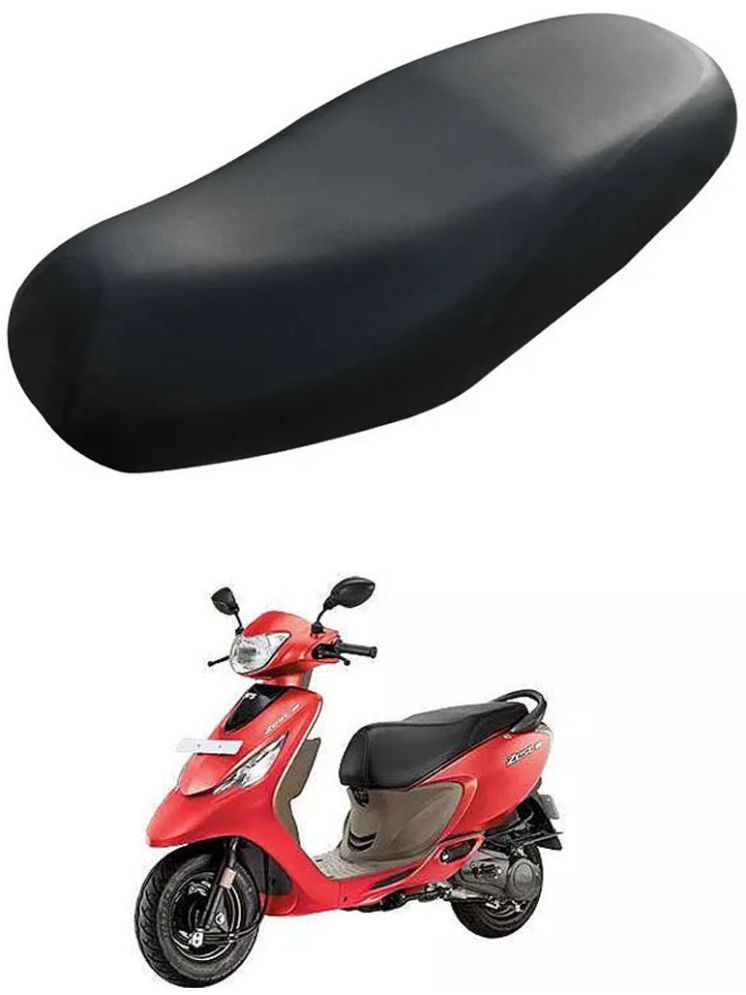     			RONISH Bike/Scooty Seat Cover Black For TVS Zest