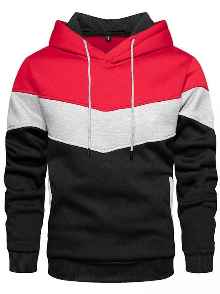     			TOROLY Fleece Hooded Men's Sweatshirt - Red ( Pack of 1 )