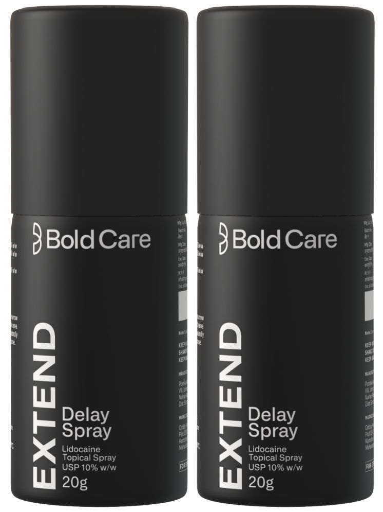     			Bold Care Extend Delay Spray for Men, helping men last 5-7x longer in bed - 20ml - Pack of 2