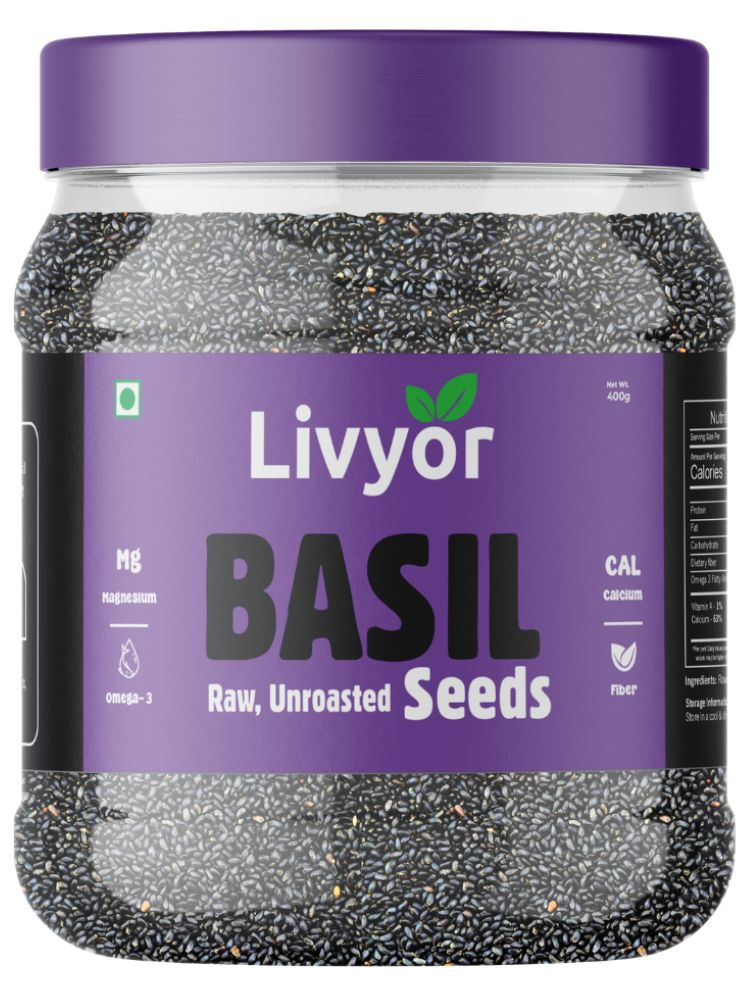     			LivYor Basil Seeds ( Pack of 1 )