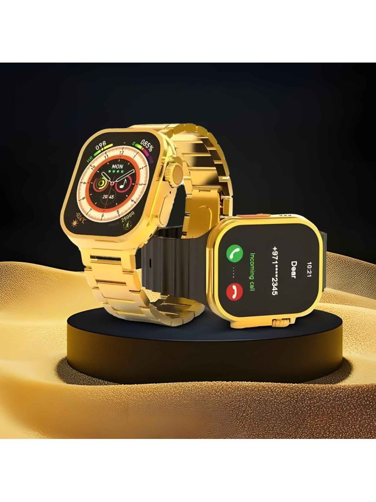     			Truetag Smartwatch Gold Smart Watch