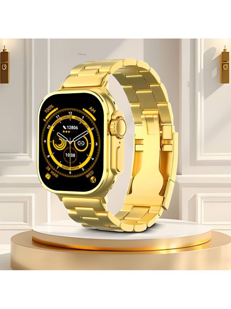     			Truetag Smartwatch Gold Smart Watch