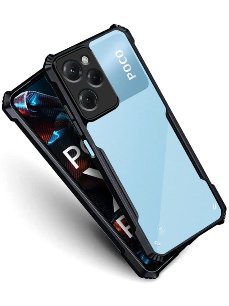     			ZAMN Hybrid Covers Compatible For Polycarbonate Poco X5 Pro 5G ( )