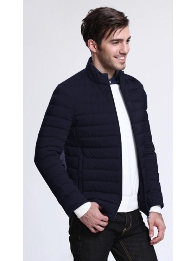     			nikline Polyester Men's Puffer Jacket - Navy ( Pack of 1 )